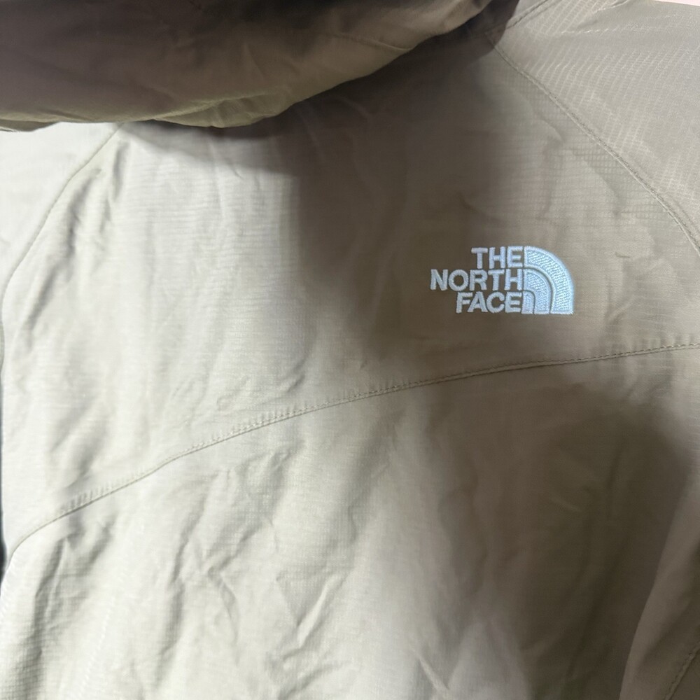 The North Face HyVent Women’s Small Hooded Jacket Olive Green Outdoor - Picture 12 of 12